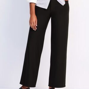 KUT from the Kloth Petite Jodi High rise Wide leg pants in Black